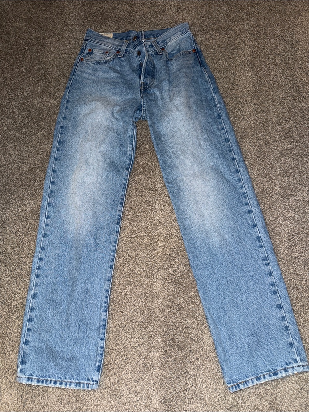 Levi's Women's Light Blue Straight Leg Jeans
